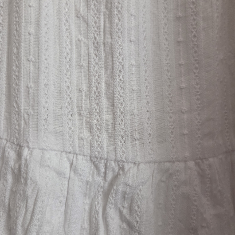 LOST & WANDER White Summer Midi Dress (New Without Tags) - Picture 6 of 7